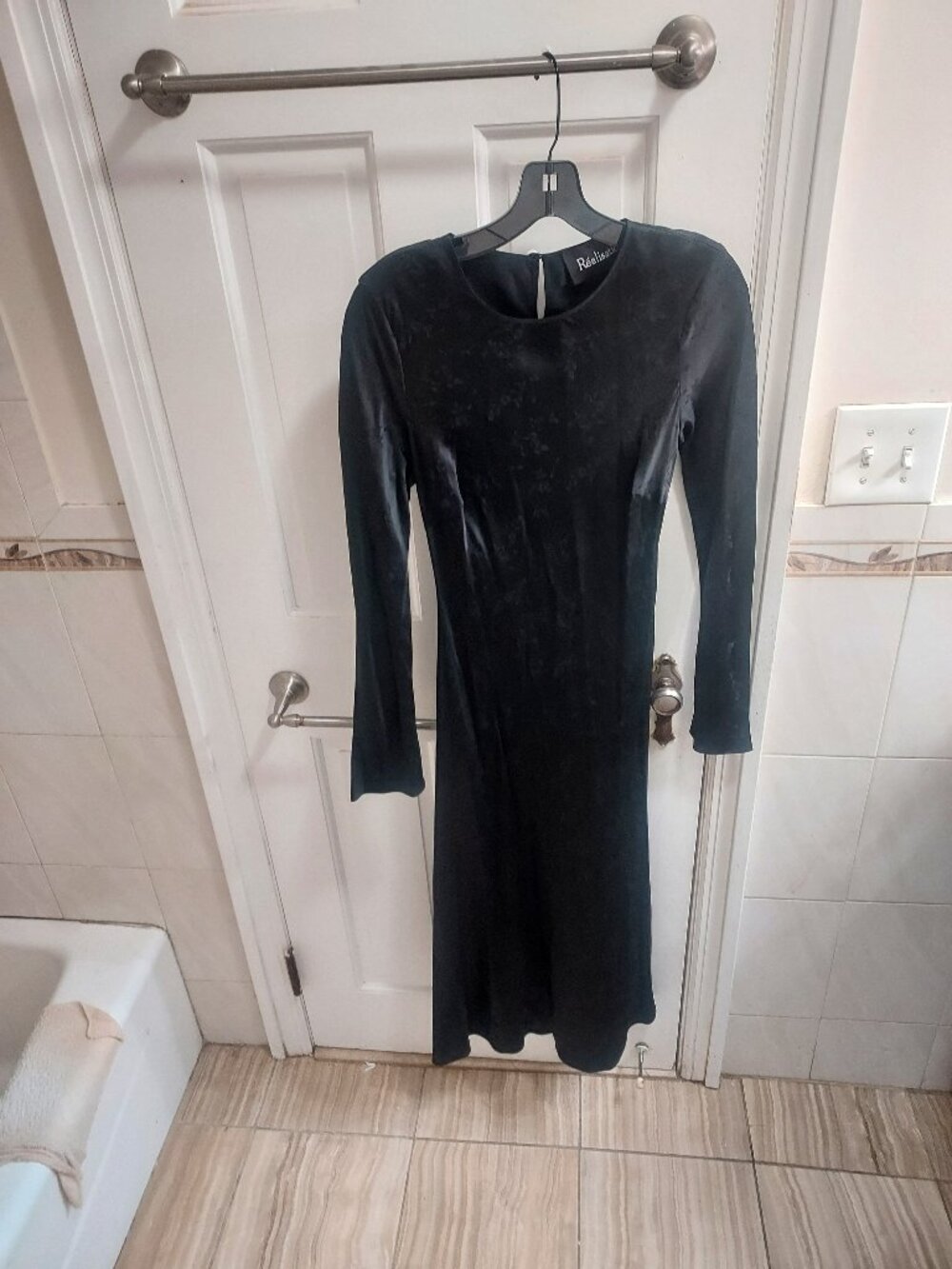 Realisation Par The Owens Voodoo Black Jacquard Long Sleeve Dress - Picture 4 of 12
